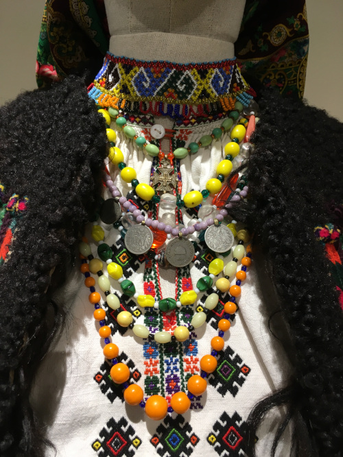 Antique Ukrainian necklace sets
