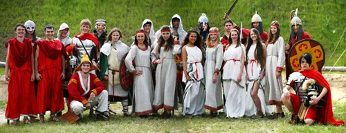 National costumes in Ukraine. Ukrainian folk dress