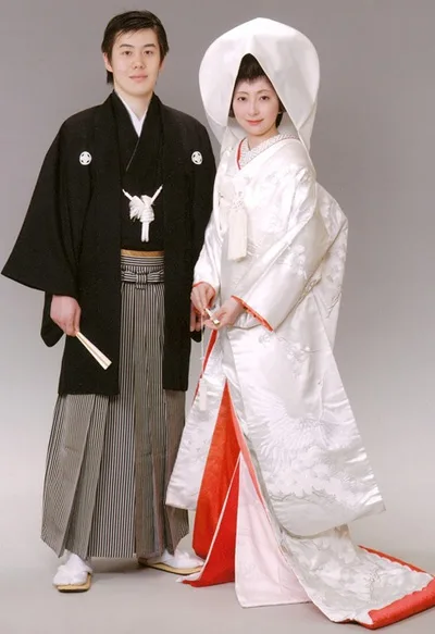 Traditional Japanese wedding dress