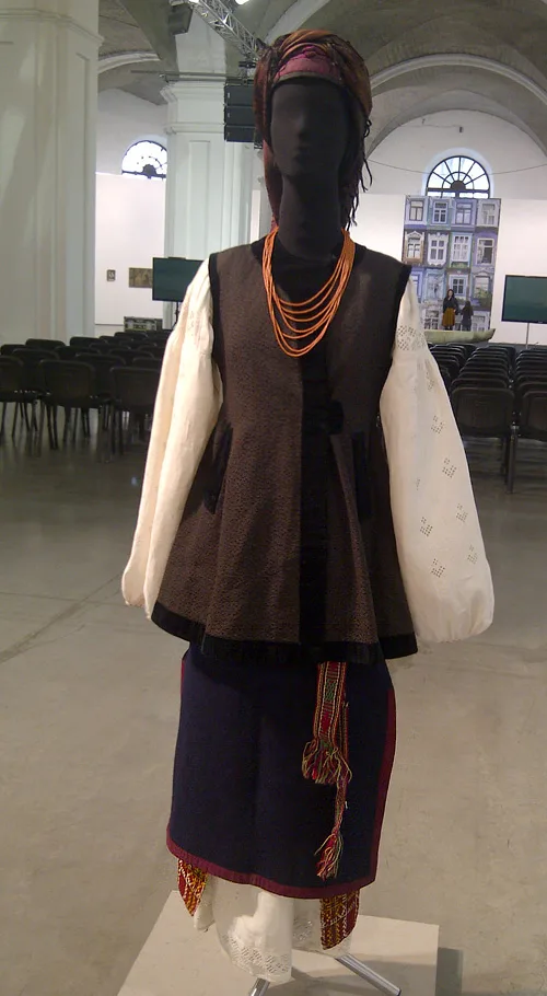 Ukrainian traditional female attire 19th - early 20th century