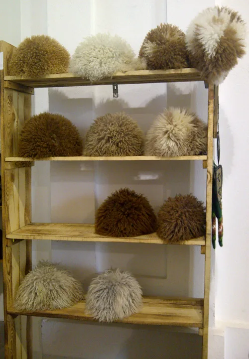 Georgian sheepskin hats papakha