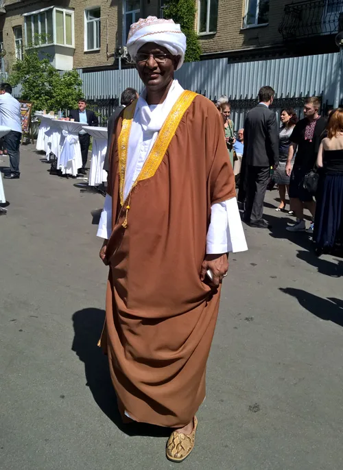 Traditional male attire of Sudan