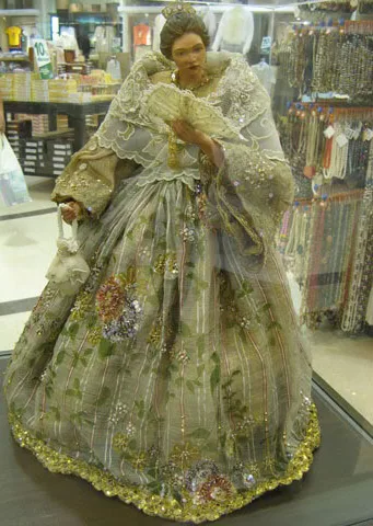 Filipino traditional Baro at saya