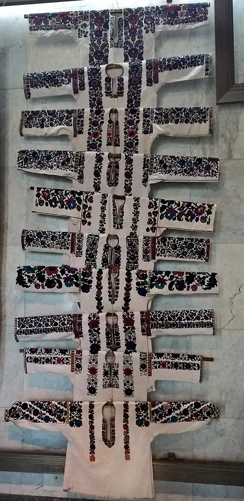 Very beautiful Ukrainian embroidered shirts with floral needlework