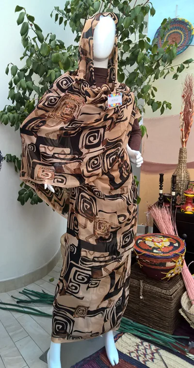 Female national costume of Sudan