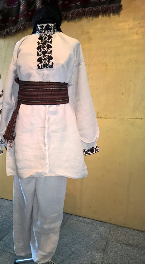 Men's traditional costume from Ternopil region western Ukraine