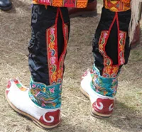 Tshoglham boots from Bhutan