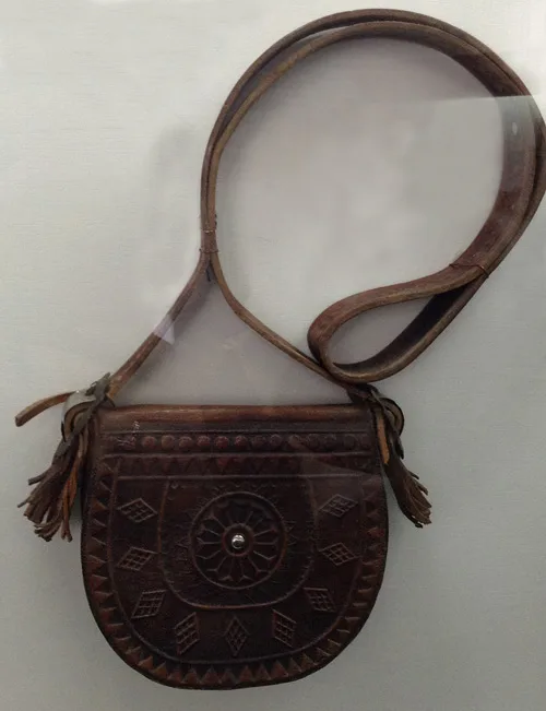 men's shoulder bag tashka from western part of Ukraine 19th century