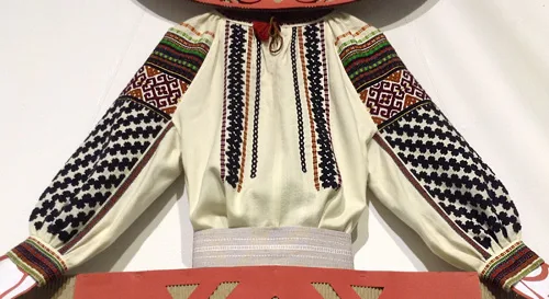 Ukrainian traditional embroidered shirt