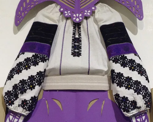 Ukrainian traditional embroidered shirt
