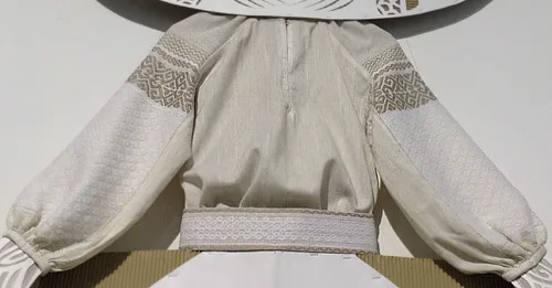 Ukrainian traditional embroidered shirt