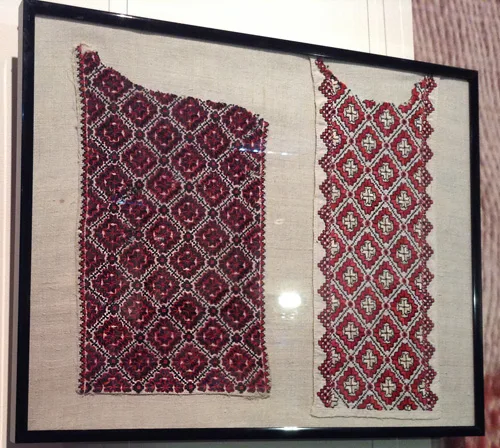 Shirtfronts of male shirts from 18th century