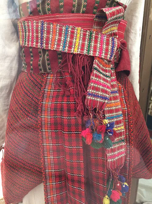 Female traditional costume from Ukraine early 20th century