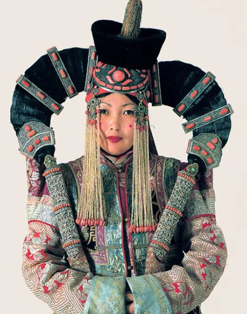 Mongolian woman