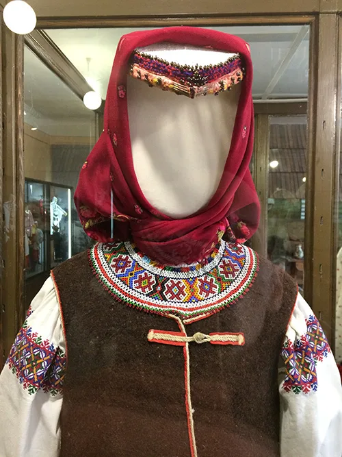 Ukrainian bead weaving necklace