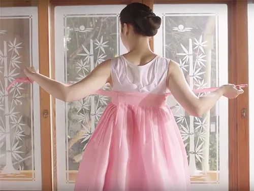How to wear Korean women’s winter costume