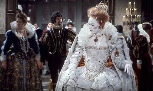 Movie costumes of historical series Reign