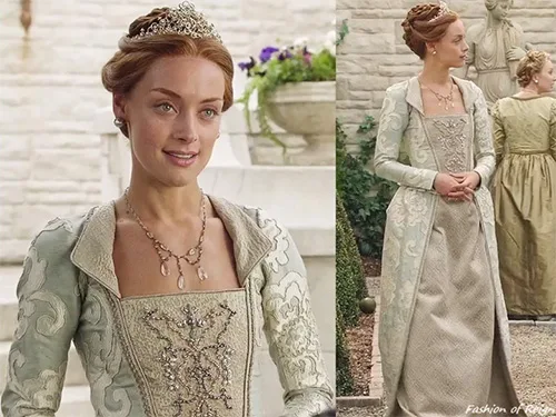 Movie costumes of historical series Reign