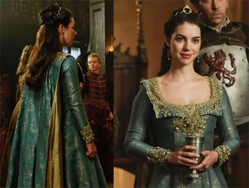 Movie costumes of historical series Reign
