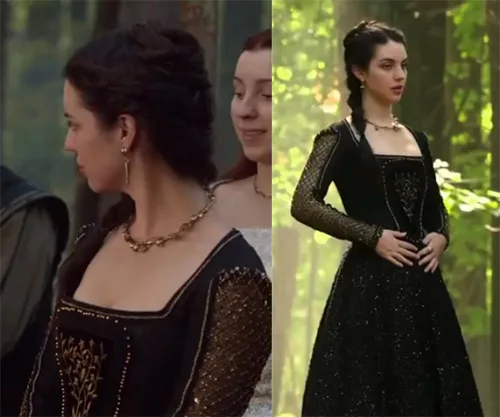 Movie costumes of historical series Reign