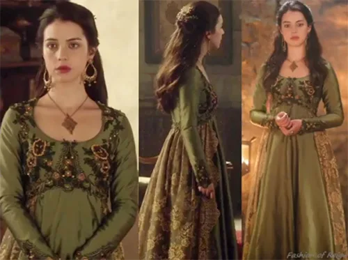 Movie costumes of historical series Reign