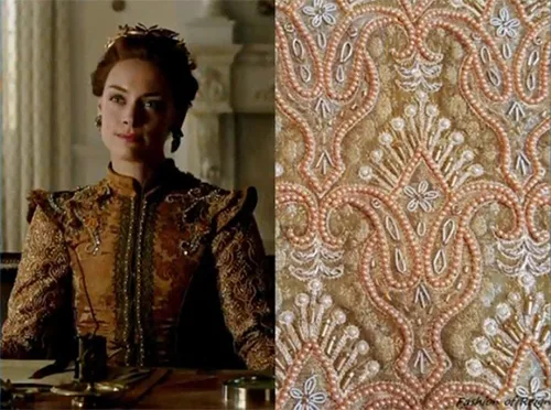 Movie costumes of historical series Reign