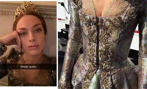 Stage costumes of historical series Reign