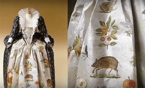 Movie costumes of historical series Reign