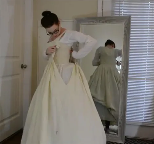 Tudor French Gown3