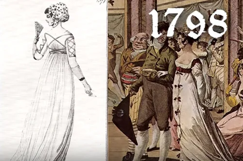 19th century fashion. Dozens of different trends, silhouettes, and designs