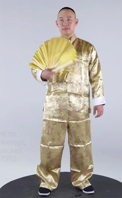 Know Who You Are? Guys wear traditional Chinese clothing for a day in USA