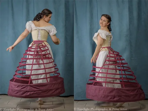 Crinoline vs hanfu