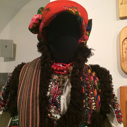 Ukrainian traditional jewelry vintage necklace