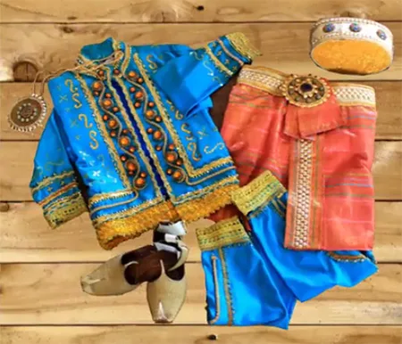 Filipino Singkil folk dance costume