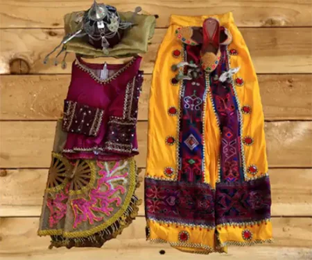 Filipino Singkil folk dance costume