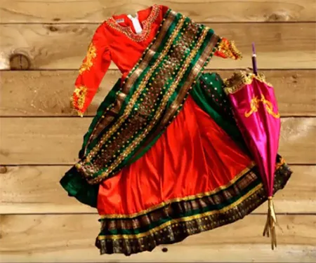 Filipino Singkil folk dance costume