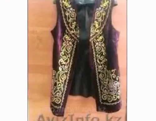 Kazakh komzol female spring-summer vest