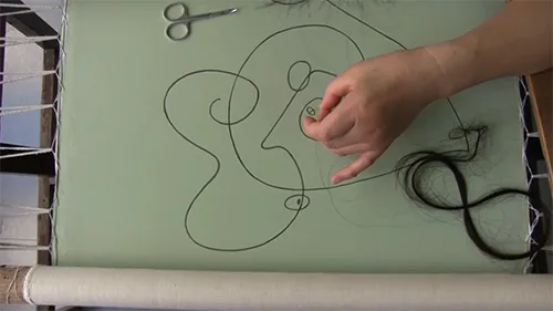 Hair embroidery2