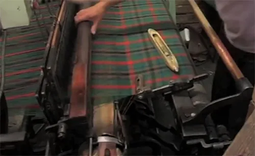 How is tartan fabric made in Scotland? A small factory will weave fabric even for a single kilt