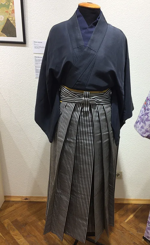 Japanese traditional men's kimono