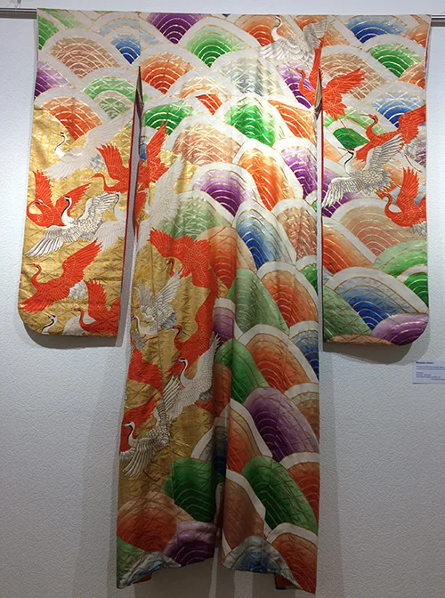 Japanese outer robe uchikake
