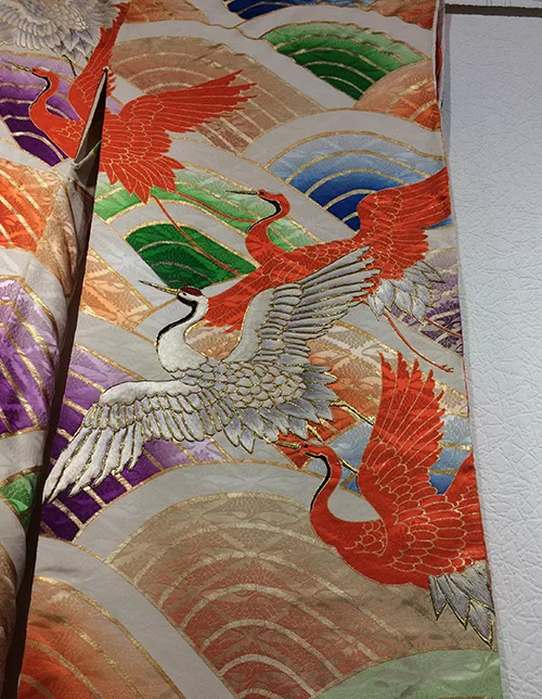 Japanese outer robe uchikake