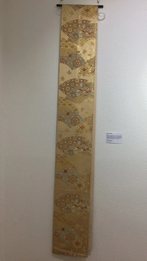 Japanese traditional Fukuro obi belt