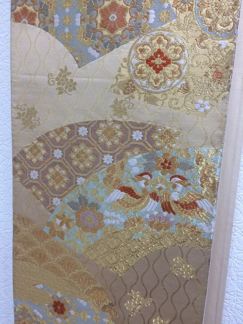 Japanese traditional Fukuro obi belt