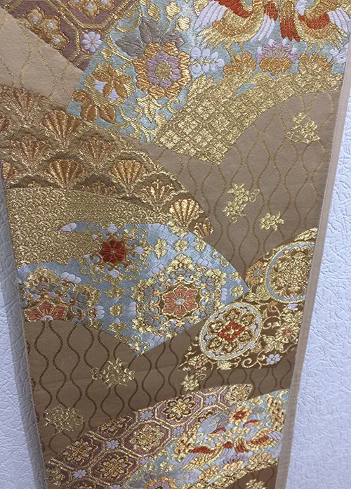 Japanese traditional Fukuro obi belt