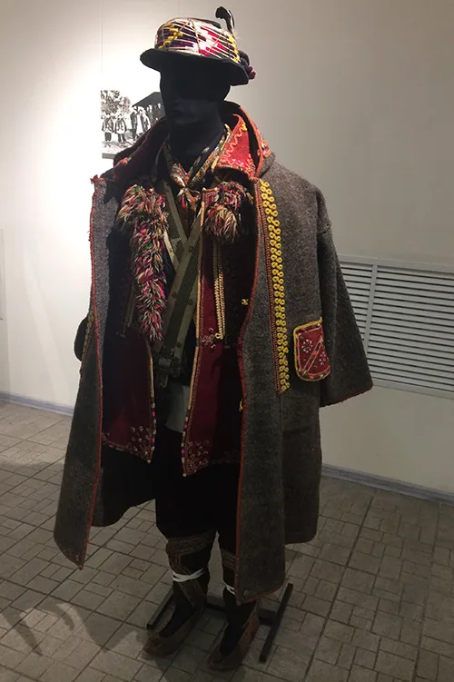 Groom’s wedding outfit from Ivano-Frankivsk region of Ukraine first half of the 20th century