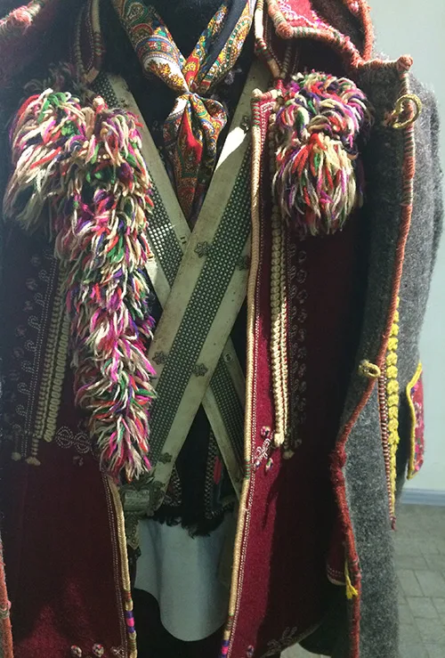 Groom’s wedding outfit from Ivano-Frankivsk region of Ukraine first half of the 20th century
