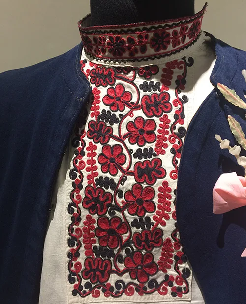 Groom’s wedding attire from Poltava region of Ukraine early 20th century