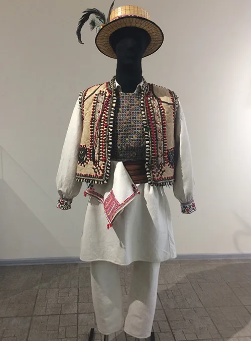Groom’s wedding costume from Ivano-Frankivsk region of Ukraine first half of the 20th century