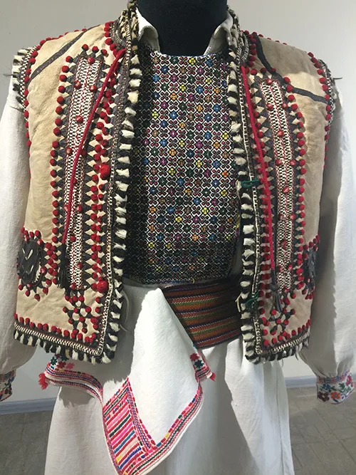 Groom’s wedding costume from Ivano-Frankivsk region of Ukraine first half of the 20th century